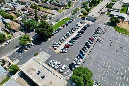 Wakefield Elementary School Parking Lot in Turlock