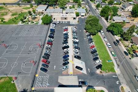 Wakefield Elementary School Parking Lot in Turlock