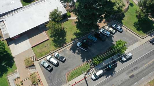 Cambridge Elementary School Parking Lot in Orange