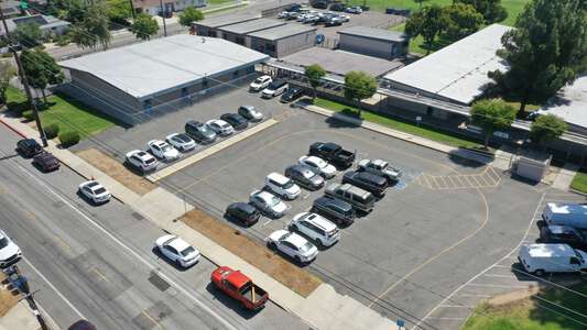Cambridge Elementary School Parking Lot in Orange