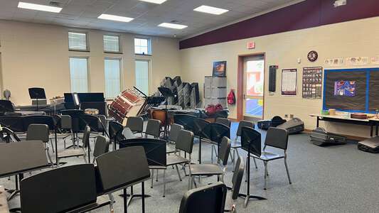 Daniel Island School Band Room in Charleston