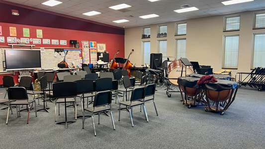 Daniel Island School Band Room in Charleston