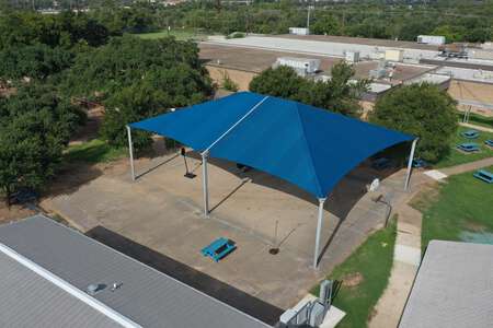 Oak Hill Elementary School Outdoor Basketball Courts in Austin