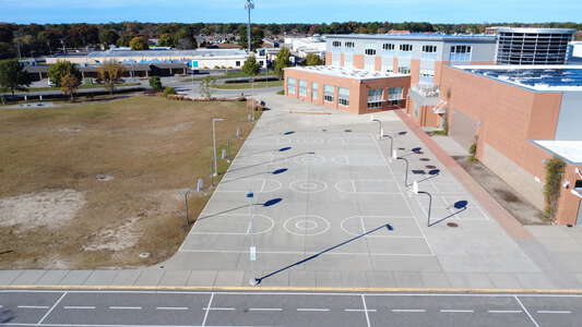 Old Donation School Outdoor Basketball Courts in Virginia Beach