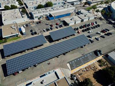 Chula Vista High School K Street Parking Lot in Chula Vista