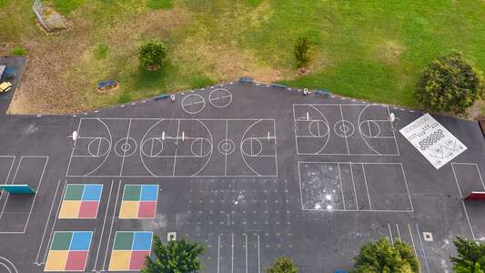 Burnett Elementary School Outdoor Basketball Courts in Milpitas 2
