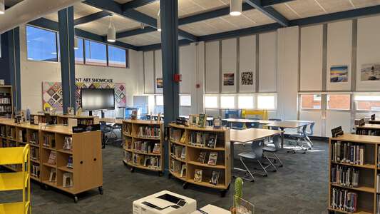First Colonial High School Library in Virginia Beach