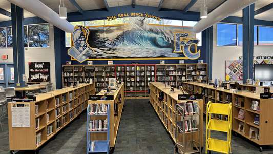 First Colonial High School Library in Virginia Beach