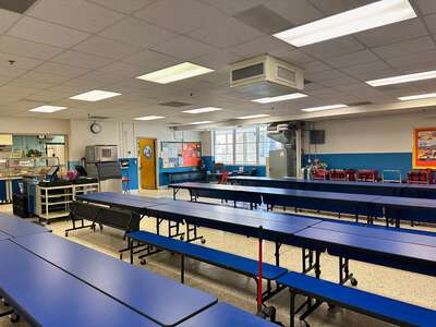 Leslie A Stemmons Elementary School Cafeteria in Dallas