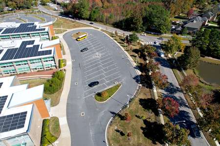 Princess Anne Middle School Parking Lot - Staff in Virginia Beach