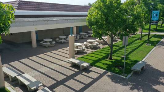 Outdoor Lunch Area