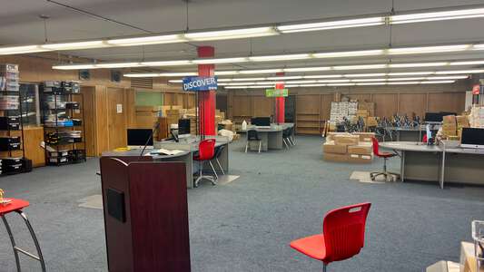 Capitol Senior High School Library in Baton Rouge