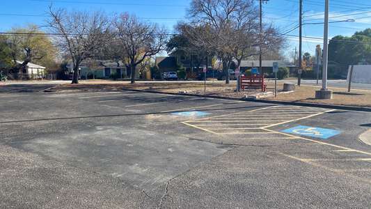 Wooten Elementary School Parking Lot in Austin
