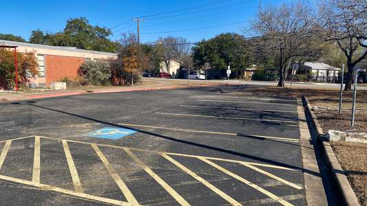 Wooten Elementary School Parking Lot in Austin