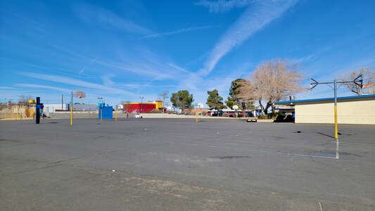 Phelan Elementary School Outdoor Basketball Courts in Phelan