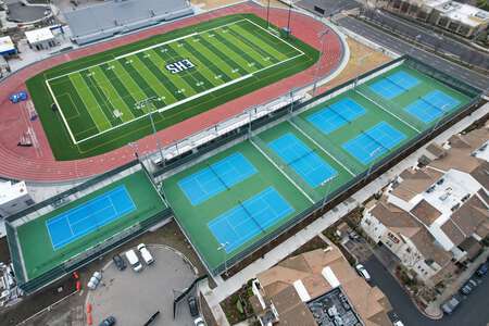 Emerald High School Tennis Court 3 & 4 in Dublin 4