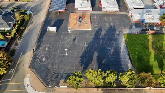 Carlton Elementary School Outdoor Basketball Courts 2 in San Jose