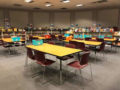 Irene B. West Elementary School Library in Elk Grove