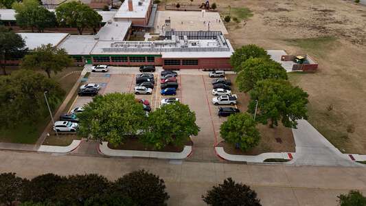 Tom C Gooch Elementary School Parking Lot in Dallas