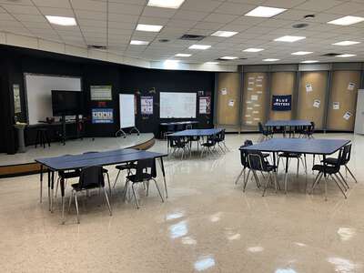 Northeast Early College High School Theater Classroom in Austin