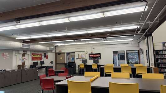 Woodbridge High School Media Center in Irvine