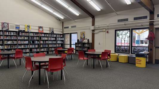 Woodbridge High School Media Center in Irvine