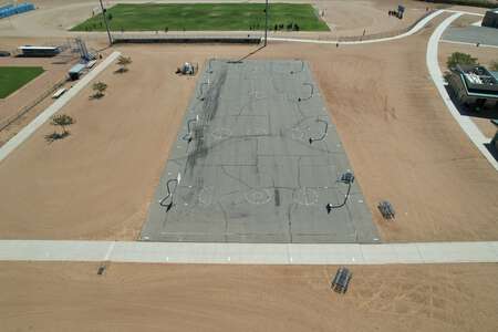 California City High School Outdoor Basketball Courts in California City
