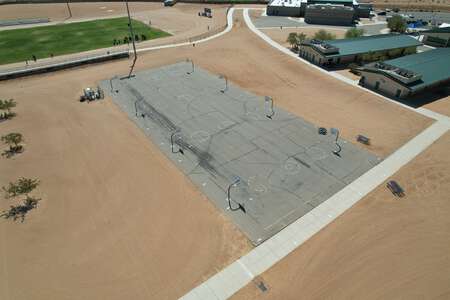 California City High School Outdoor Basketball Courts in California City