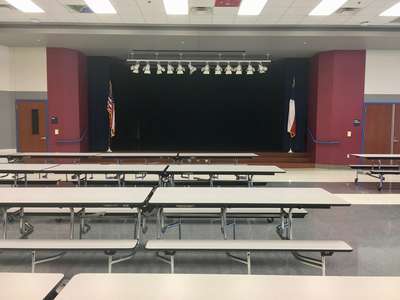Cora Spencer Elementary School Cafetorium in Mansfield