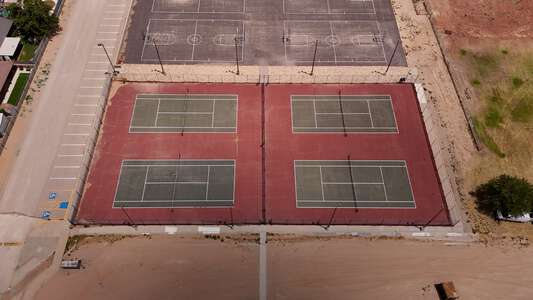 William D. Slider Middle School Tennis Courts in El Paso 2