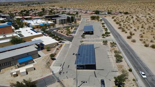 Desert Hot Springs High School Parking Lot - Staff in Desert Hot Springs 2