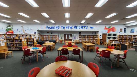 Hardin Valley Elementary School Library in Knoxville