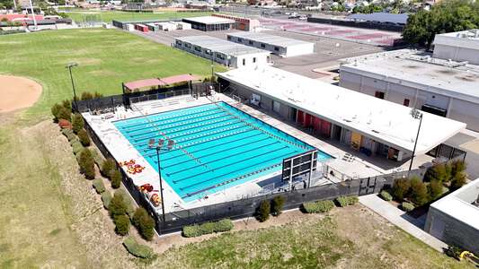 El Modena High School Pool in Orange