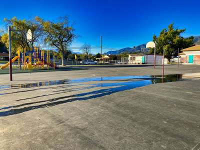 Arrowhead Elementary School Outdoor Basketball Courts in San Bernardino
