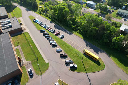 Northwest Middle School Parking Lot - Side in Knoxville