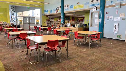 Kimbrough Elementary School Library in San Diego