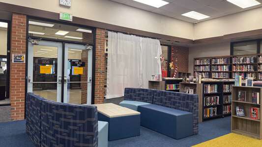 Putnam City West High School Library in Oklahoma City 2