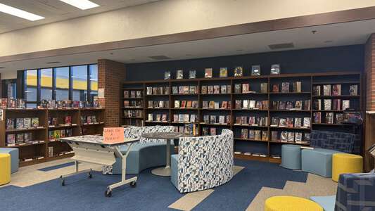 Putnam City West High School Library in Oklahoma City 5