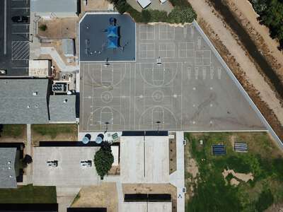 Wawona K-8 School Outdoor Basketball Courts 2 in Fresno