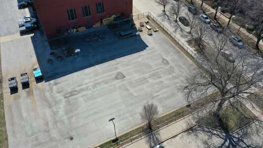 Kozminski - Charles Kozminski Elementary Community Academy Outdoor Basketball Courts in Chicago 2