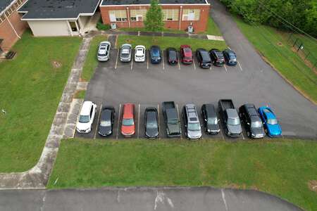 New Hopewell Elementary School Parking Lot - Front in Knoxville