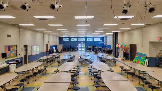 Crockett Elementary Cafeteria in Houston