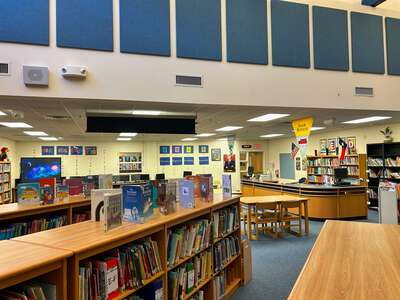 Harlean Beal Elementary School Library in Fort Worth