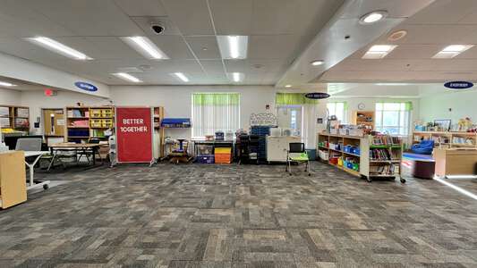 Bayside Elementary School Library in Virginia Beach
