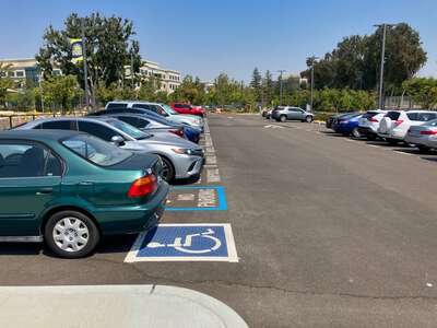 Abram Agnew Elementary School Parking Lot in San Jose