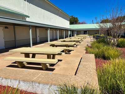 Stonebrae Elementary School Lunch Tables in Hayward