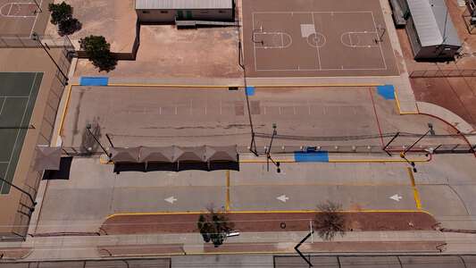 Bill Sybert School Parking Lot - Courts in El Paso 2