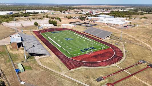 Wilmer-Hutchins Eagle Stadium Football Stadium (Turf) in Dallas 2