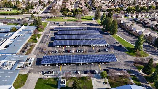 Bear Creek High School Parking Lot - Students in Stockton
