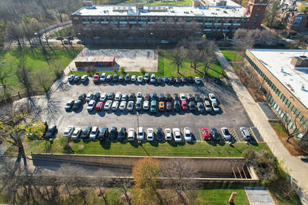 Corliss - George H. Corliss High School Parking Lot - Back in Chicago 2